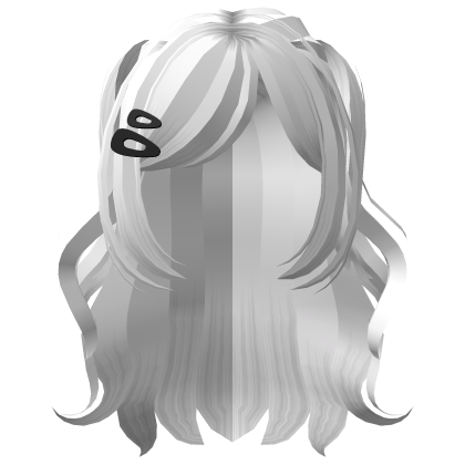 Cute White Pigtail Roblox item