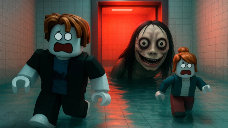 Horror Elevator! 😨 [SCARY]