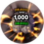 You Got Hit By Meteor Roblox badge thumbnail