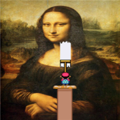Mario On Museum Duty Roblox decal