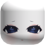 💙Carita cute blue demon💙