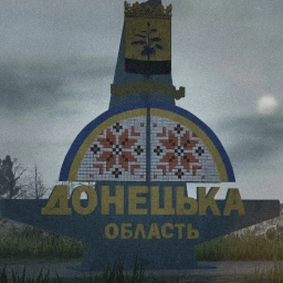 Donetsk region, stele icon