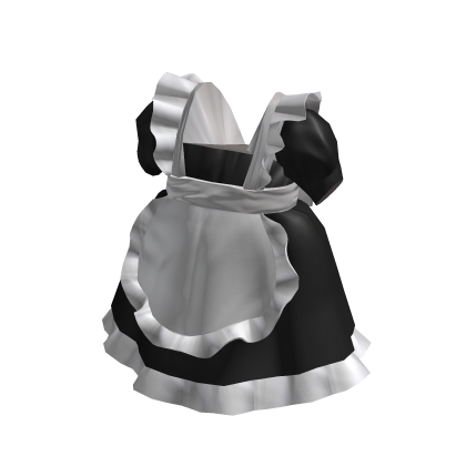 Maid Dress- Black