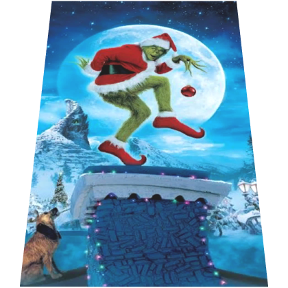 The Grinch Christmas Cape