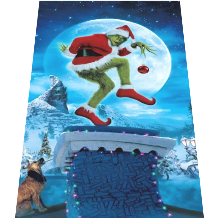 The Grinch Christmas Cape