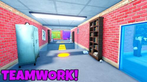 Team Escape School Obby (TEAMWORK OBBY)