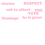 albert's biggest fans