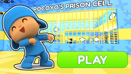 🧢 POCOYO'S gevangenis-run obstakelbaan