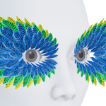 Peacock Feather Eyelashes