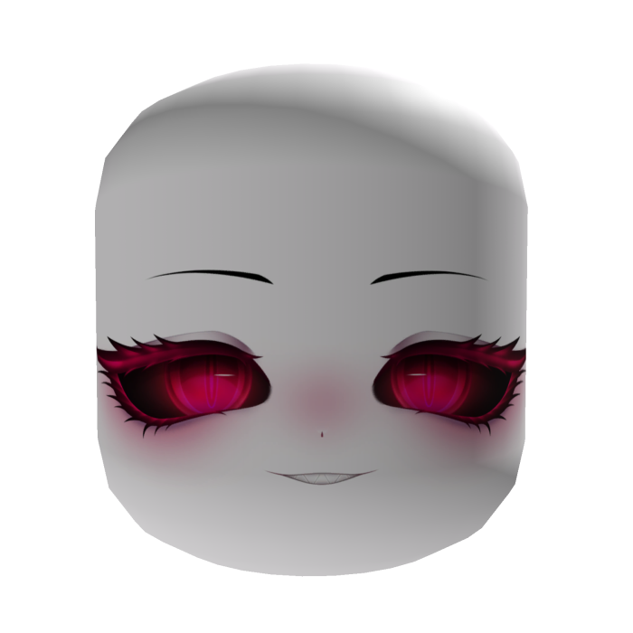  Crimson Eyes of Sin Face