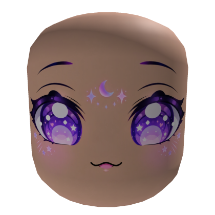 Purple Star Face