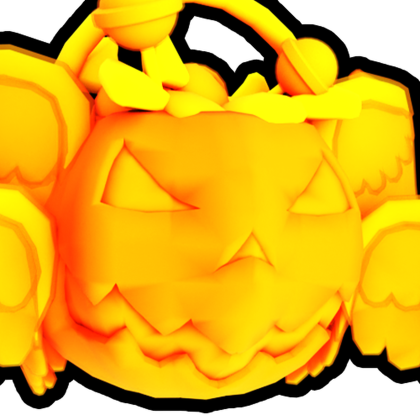 Gold Pumpkin Bucket