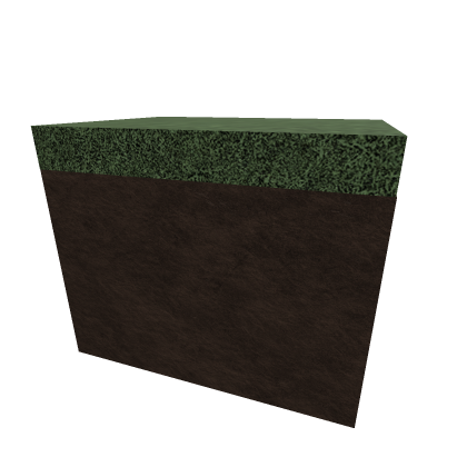 Resized Grassy Block Chunk