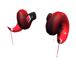 Red Celestial Goat Horns