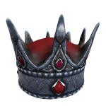Silver Crimson Druid Warrior Crown