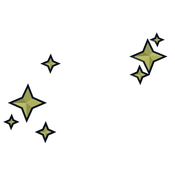 ✨ Cartoony Face Stars