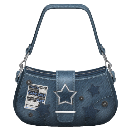 Y2K Jeans Purse Trendy Girl Side Handbag Gyaru thumbnail