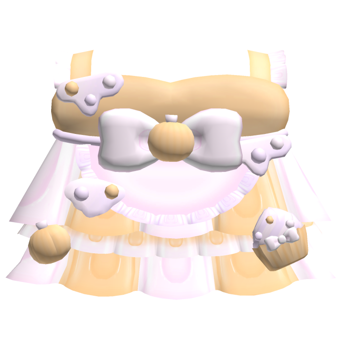 ʚ ︵ yummy frosted pumpkin cupcake dress 