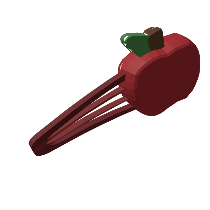 Sweet Vintage Autumn Apple Hair Clip Barrette Roblox item