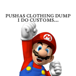 pusha's clothing dump