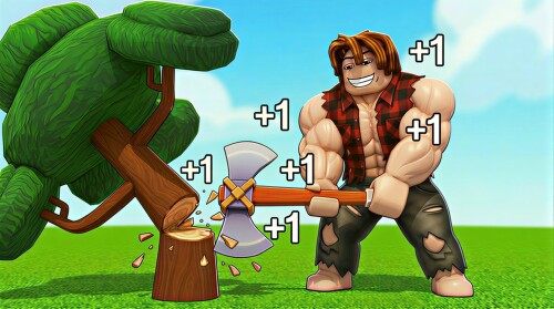 +1 Wood Per Click🌳