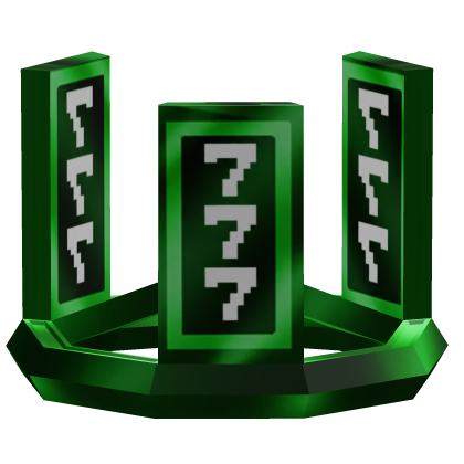 Green Crown Lucky 777 Roblox item