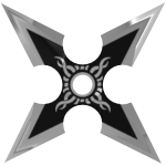 Silver Ninja Star of the Brilliant Light