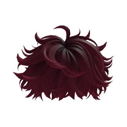 Fluffy Messy Boy Hair (Red)