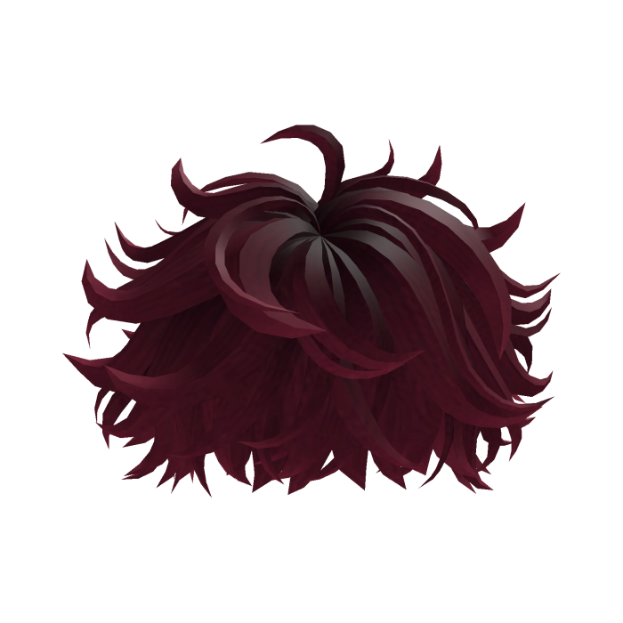 Fluffy Messy Boy Hair (Red)