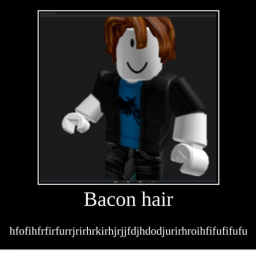 Cart Ride Into Roblox Bacon Hair