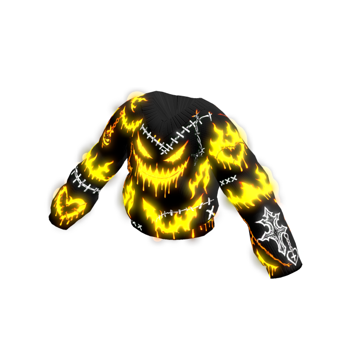🔆 Halloween Jack O Yellow Monster [Emissive]