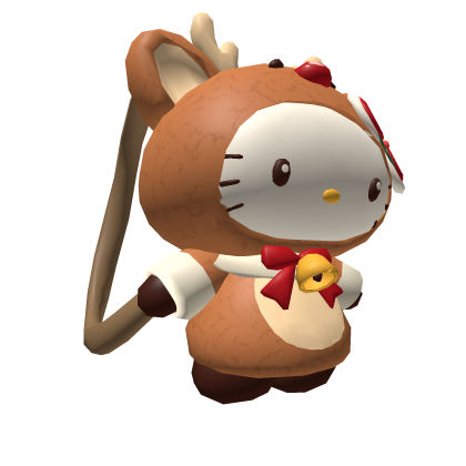 Hello Kitty Cute Reindeer