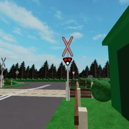 Hungarian railroad crossing  icon
