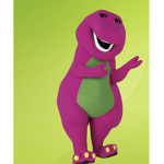 Barney_loves softball