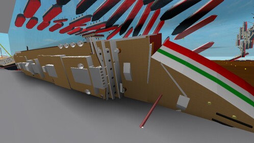 Tiny Ship Sinking