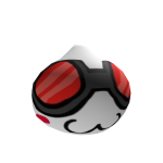 White Slime with Red Glasses