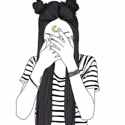 Girl Outline Roblox decal