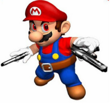 mario  the kill Roblox decal