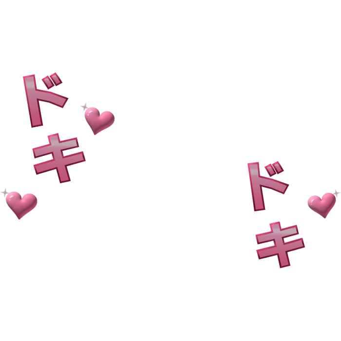 cute kawaii anime dokidoki expression v2
