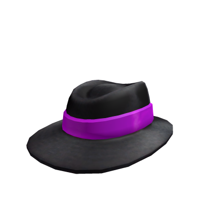 Purple Fun Fedora