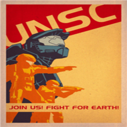 UNSC Poster Roblox decal