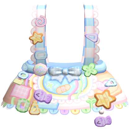 Cute Kawaii Decora Kitty Overalls 3.0 Roblox item