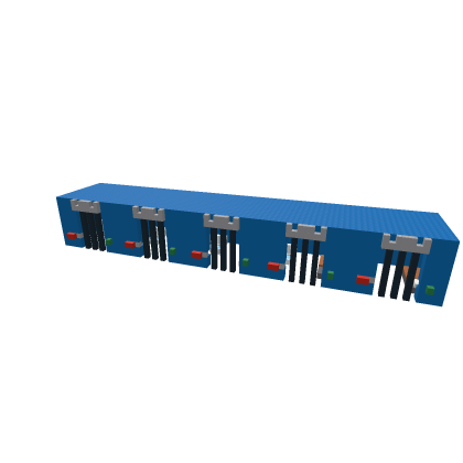 Row of jail cells