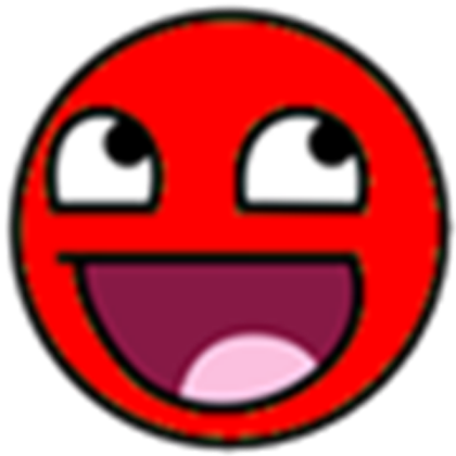 Red Epic Face Roblox decal