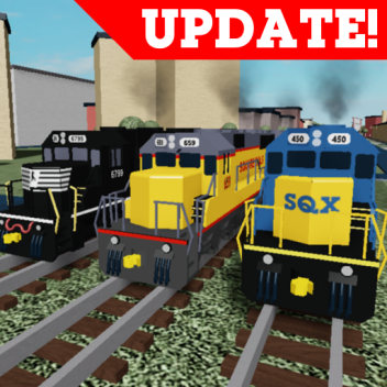 Set treno a scala RO con rotaie quadrate