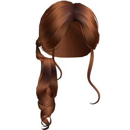 Twisted Sleek Ponytail Angelic Red Brunette Roblox item