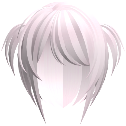 shy moe cute messy emo pigtails in pink Roblox item