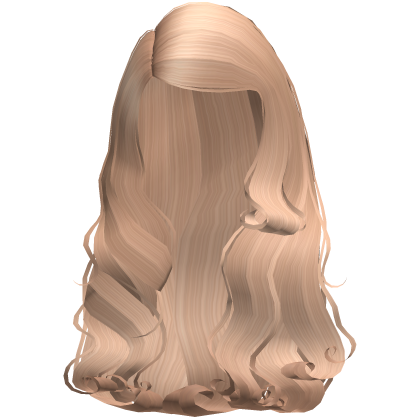soft brushed-out doll waves (blonde)