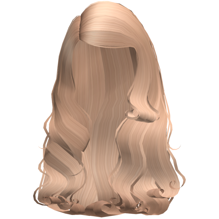 soft brushed-out doll waves (blonde)