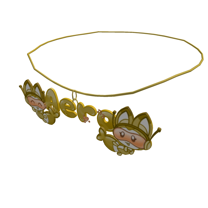 Yellow Frutiger Aero Necklace